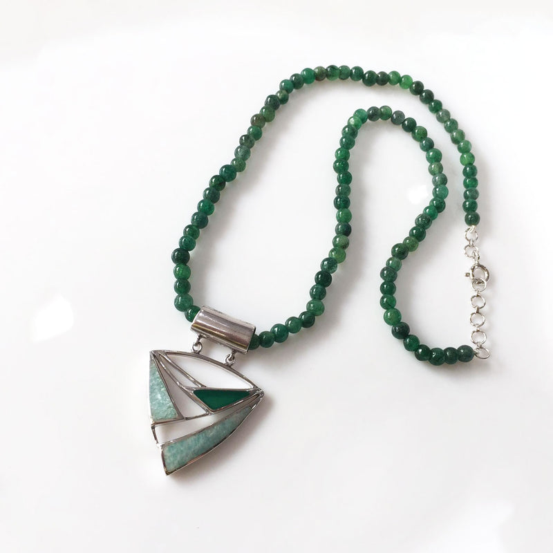 Aegis Amazonite Necklace