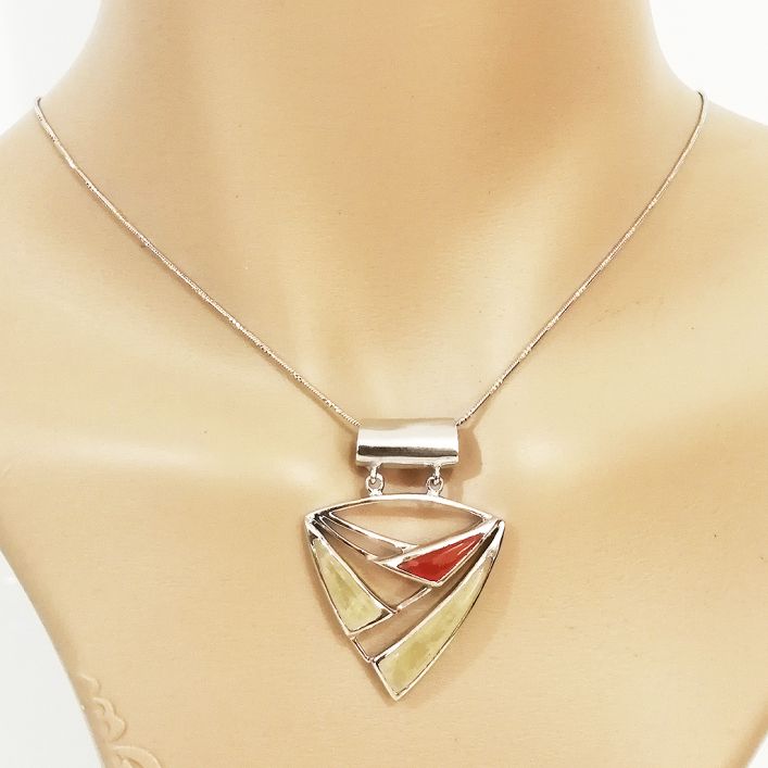 Aegis Calcite Pendant