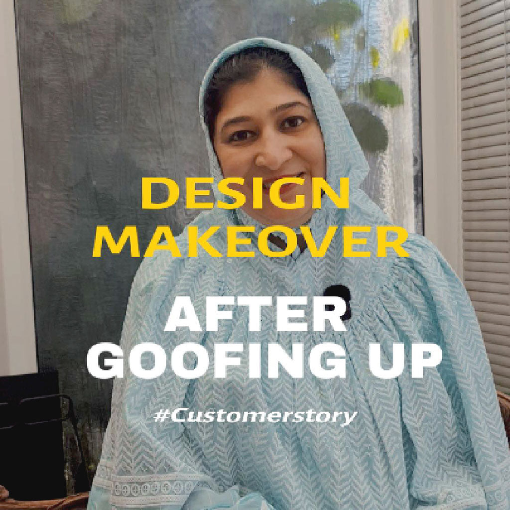 Not Every Design Goes to Plan, But We Make It Right!