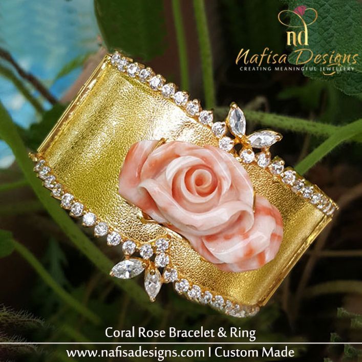 Marjan Rose Bracelet & Ring