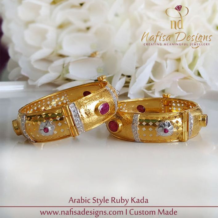 Arabic Style Ruby Kada