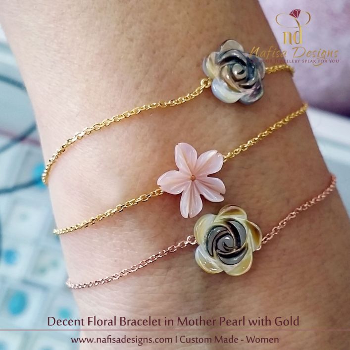 Decent Floral Bracelet