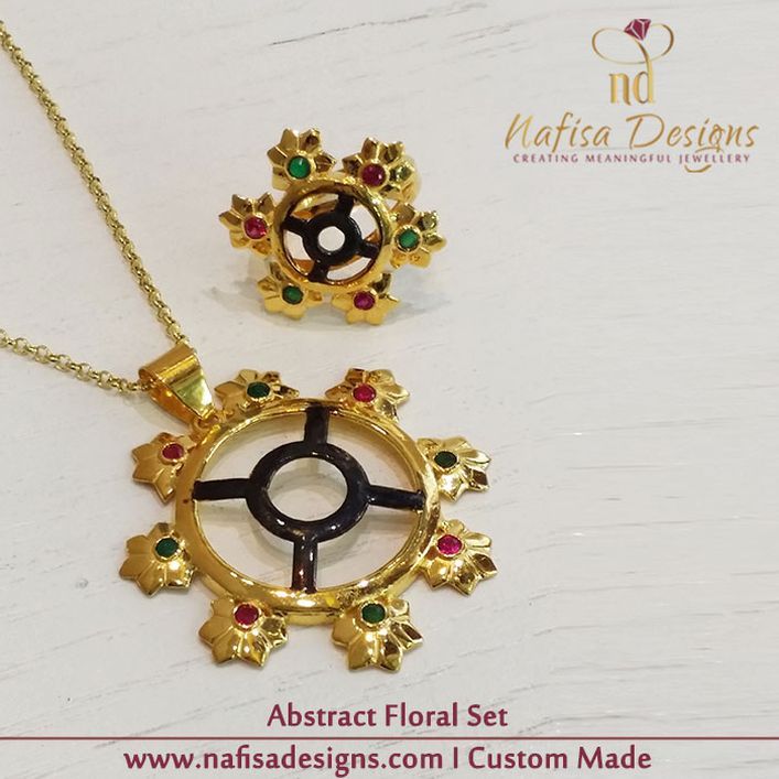 Abstract Floral Set