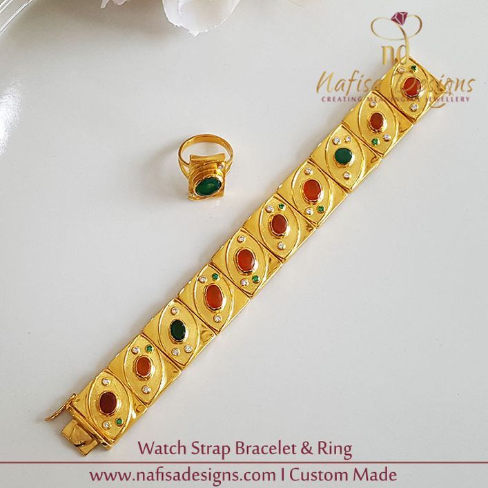 Watch Strap Bracelet & Ring