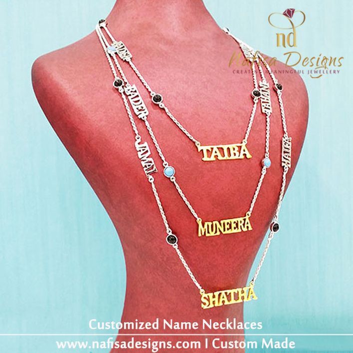 Customized Name Necklaces
