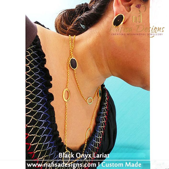 Black Onyx Lariat