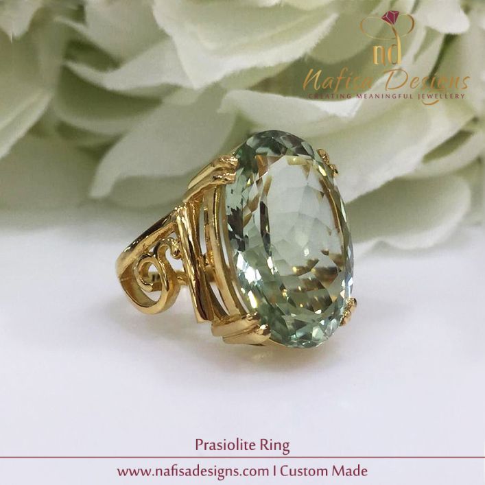 Prasiolite Bracelet & Ring