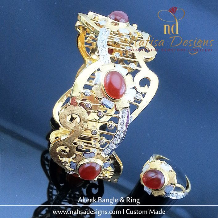 Aqeeq Bangle & Ring