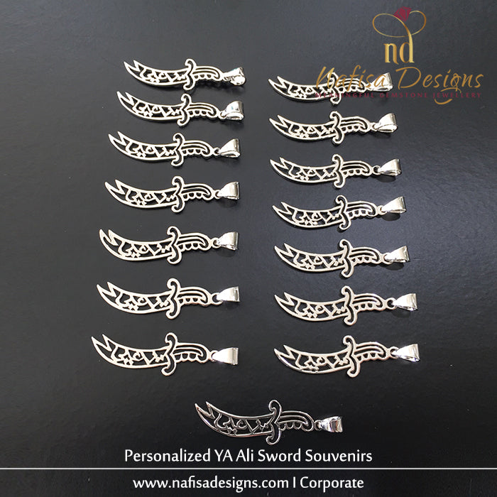 Personalized YA ALI Sword Souvenirs