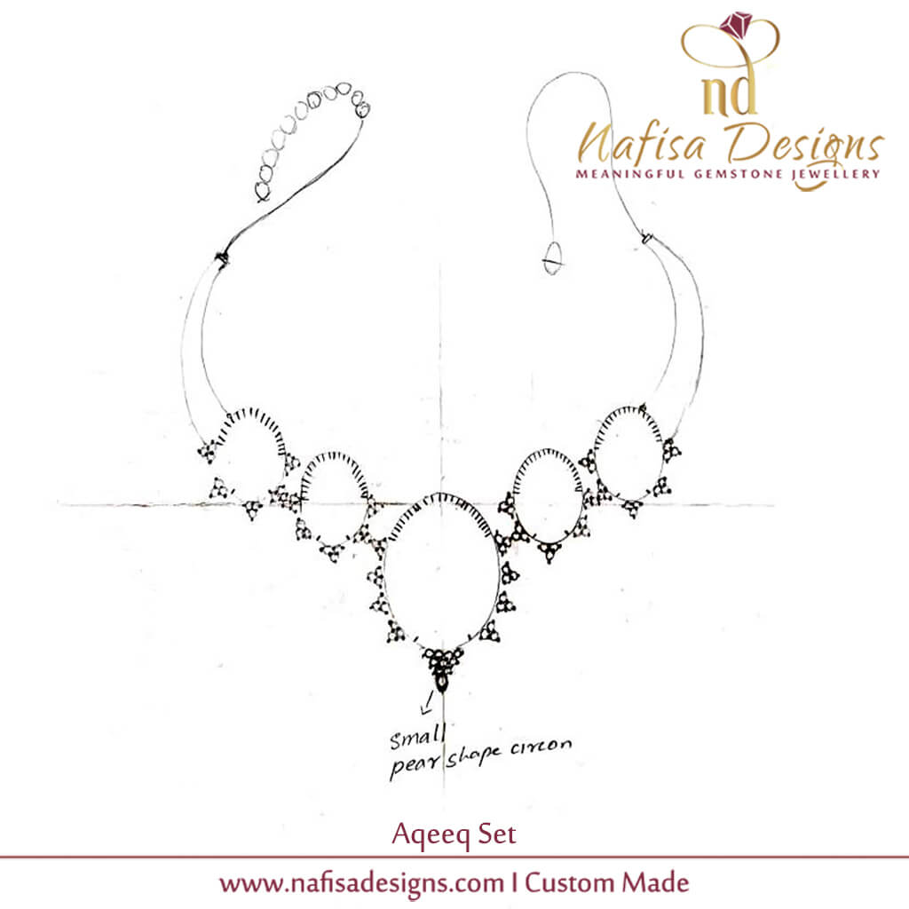 Custom Made Aqeeq Set