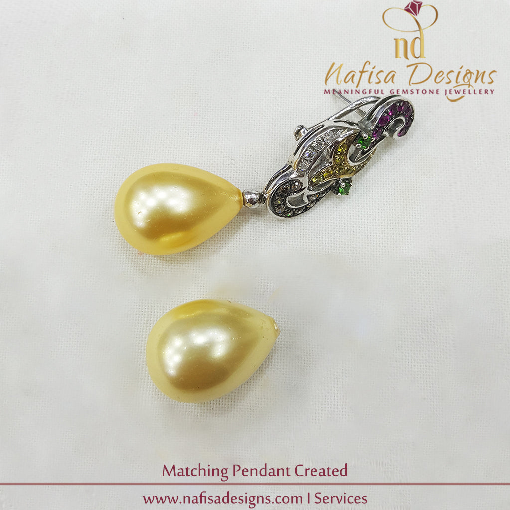 Matching Pendant To Earrings