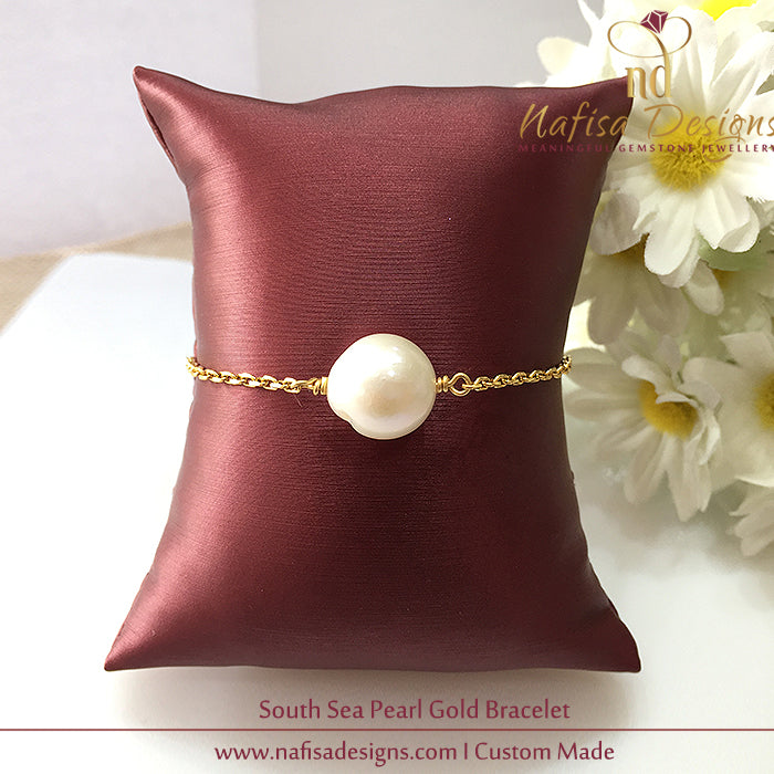 South Sea Pearl Gold Bracelet