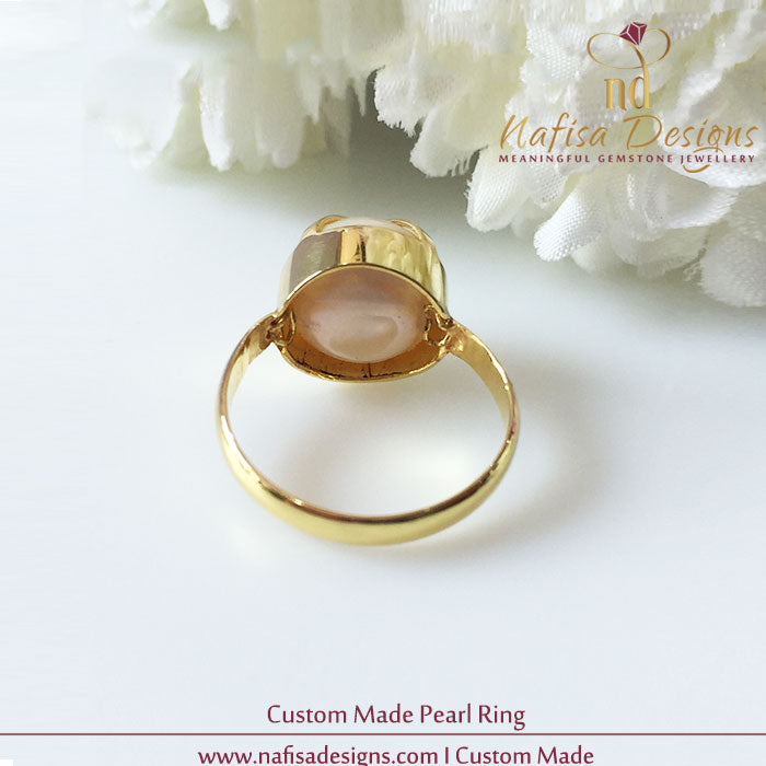 Custom Made Pearl Ring