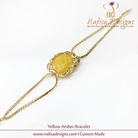 Yellow Amber Bracelet