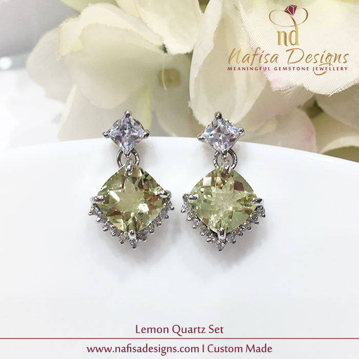 Lemon Quartz Set