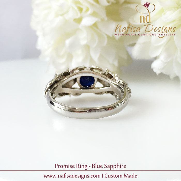 Promise Ring - Blue Sapphire