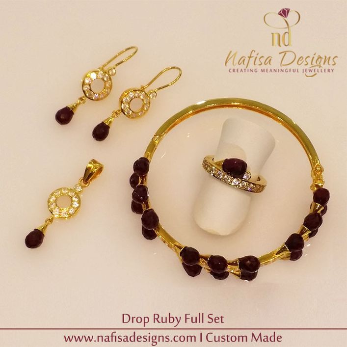 Drop Ruby Full Set