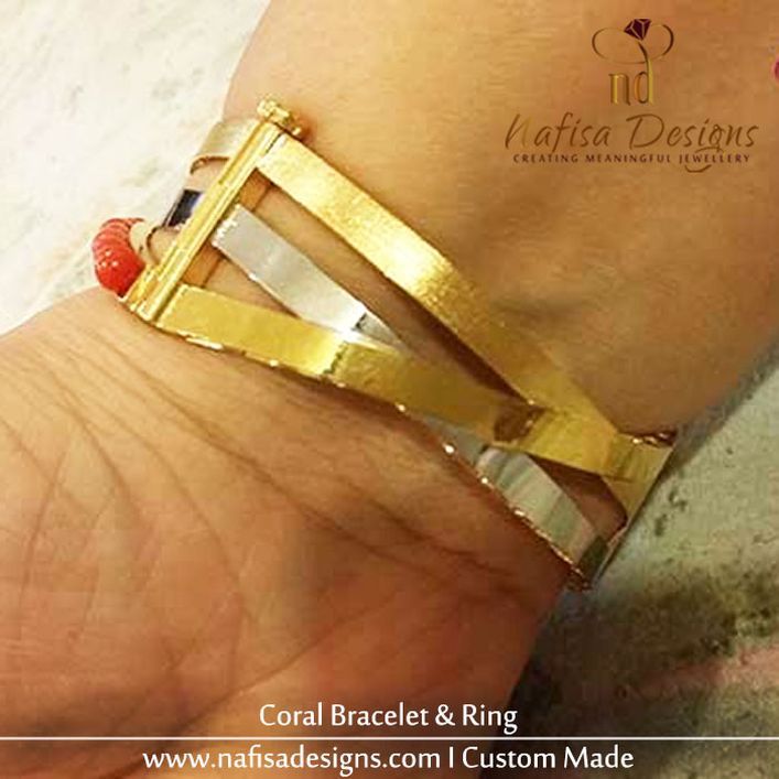 Coral Bracelet & Ring