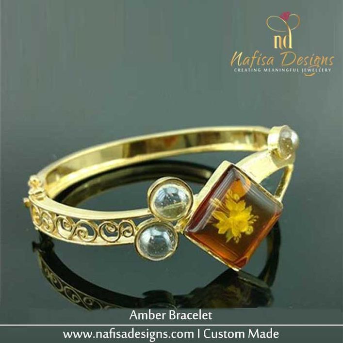 Amber Bracelet & Ring