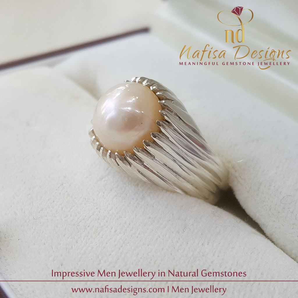 Men Pearl Ring
