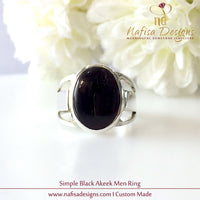 Simple Akeek Men Ring