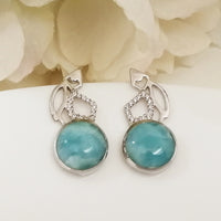Suave Larimar Earrings