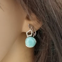 Suave Larimar Earrings
