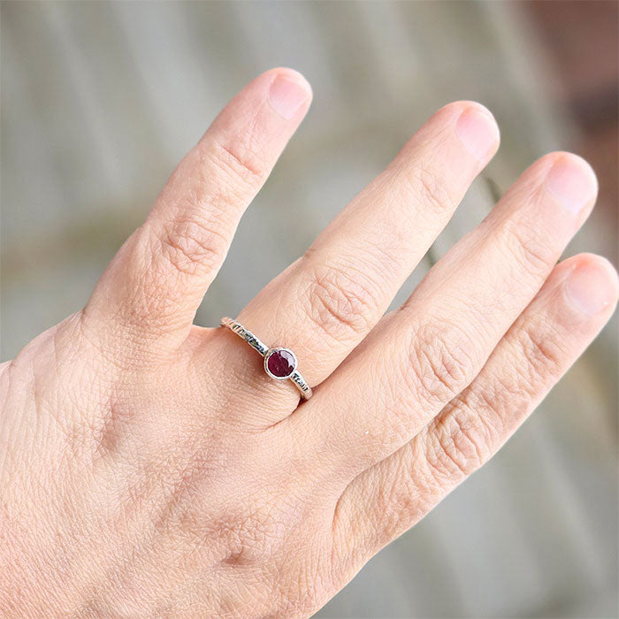 Eternal Flame Ruby Ring – A Symbol of Strength & Passion