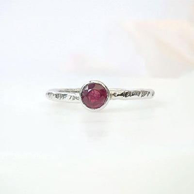 Eternal Flame Ruby Ring – A Symbol of Strength & Passion