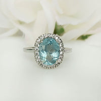 Elizabeth Topaz Ring