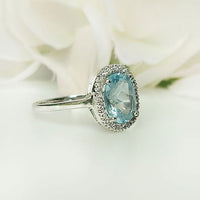 Elizabeth Topaz Ring