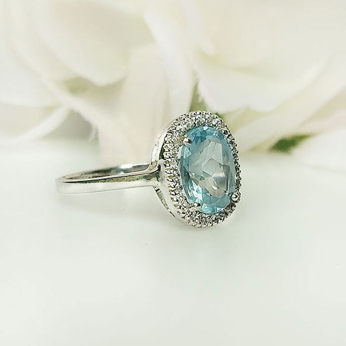 Elizabeth Topaz Ring
