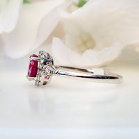 Royal Blush Ruby Ring