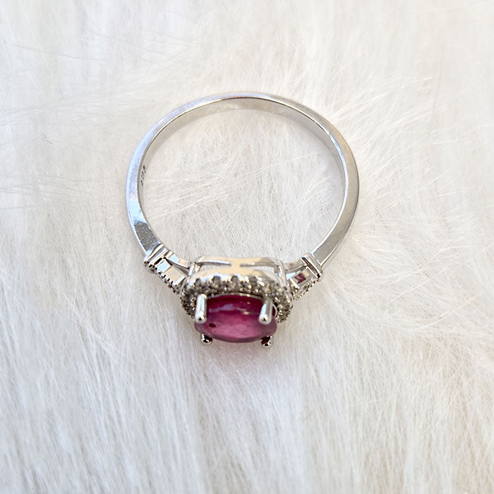 Royal Blush Ruby Ring