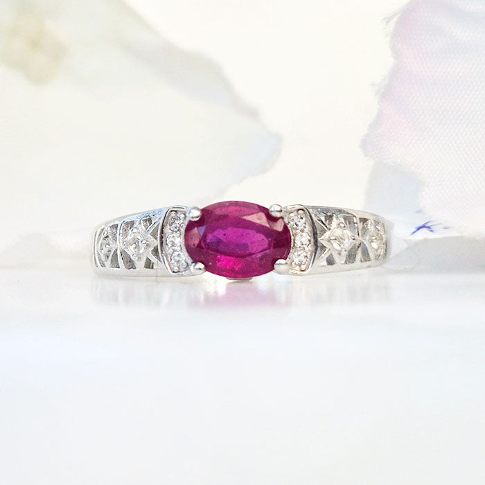 Heritage-Inspired Design - Ruby Filigree Masterpiece