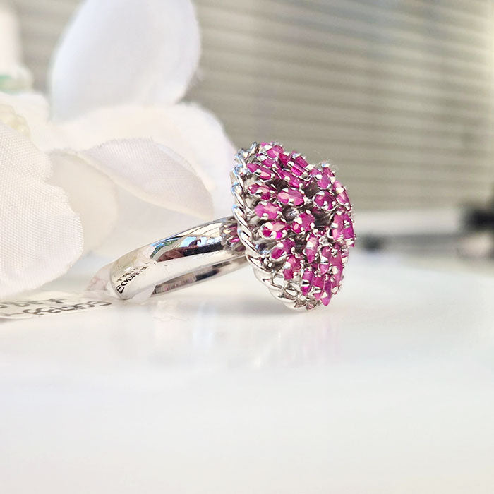 Grand Royal Ruby Blossom Cluster - Expression Of Beauty