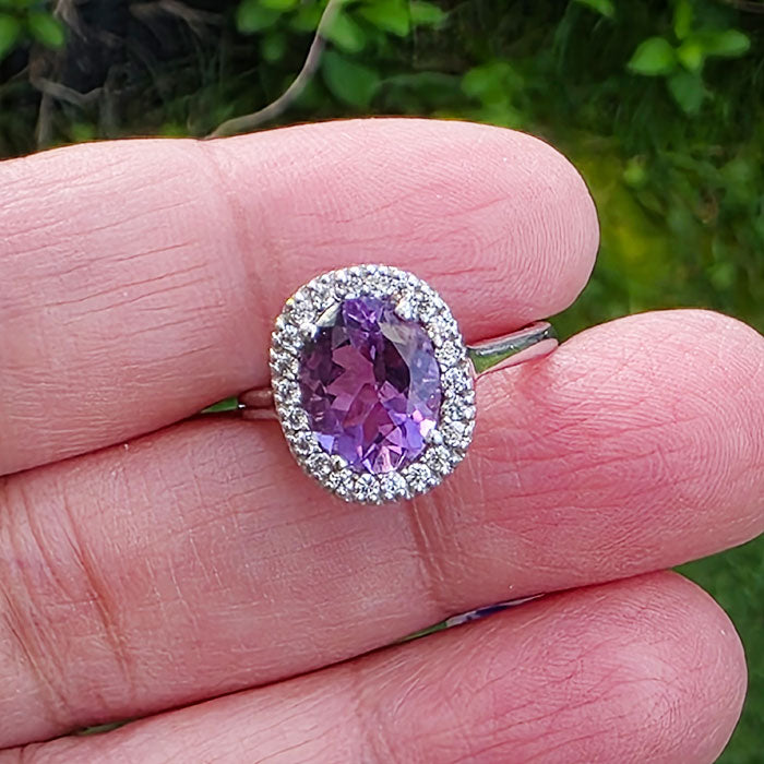 Purple Haze - Amethyst Ring