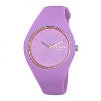 Ravel Unisex Large Comfort Fit Purple Silicone Watch R1804.07