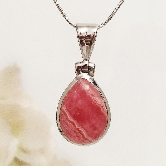 Rhodochrosite Pendant (5.87 gms)