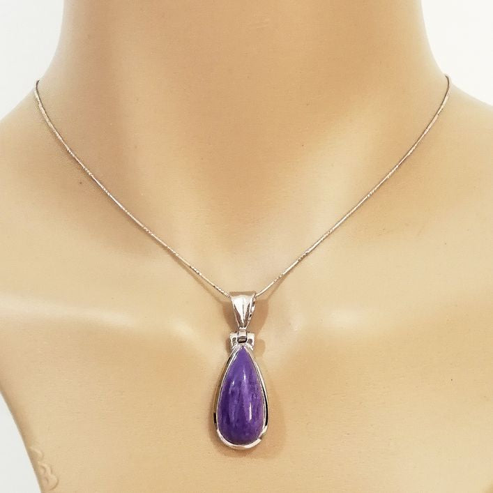 Charoite Pendant (7.15 gms)