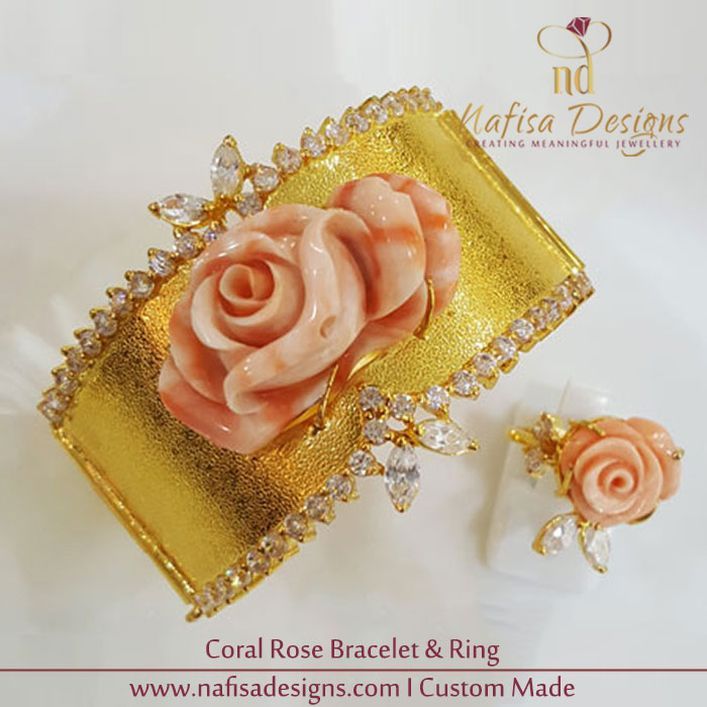 Marjan Rose Bracelet & Ring