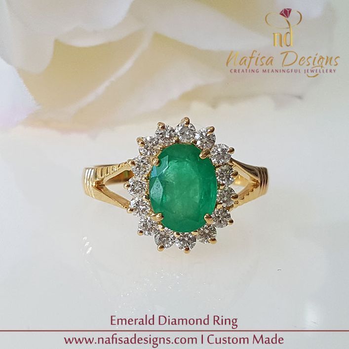 Emerald Diamond RIng