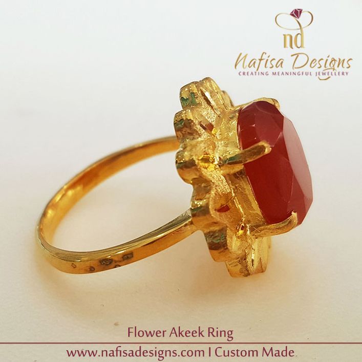 Flower Akeek Ring