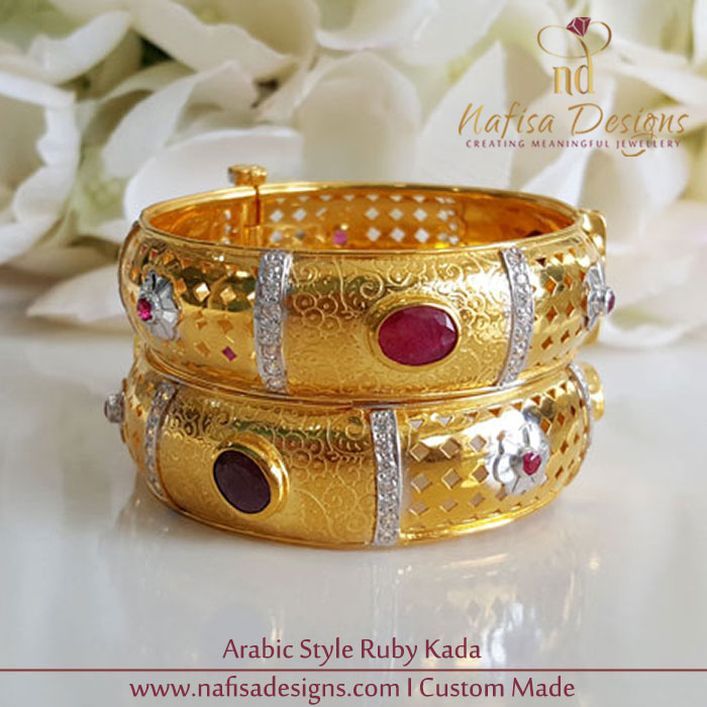 Arabic Style Ruby Kada