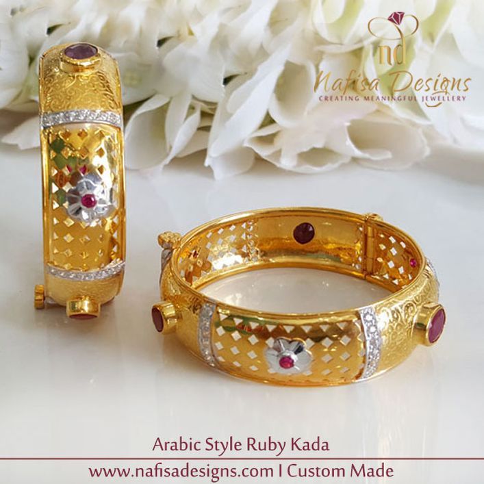 Arabic Style Ruby Kada