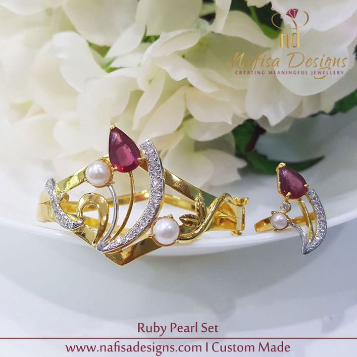  Ruby Pearl Set