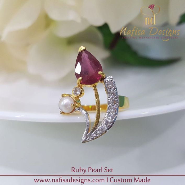  Ruby Pearl Set