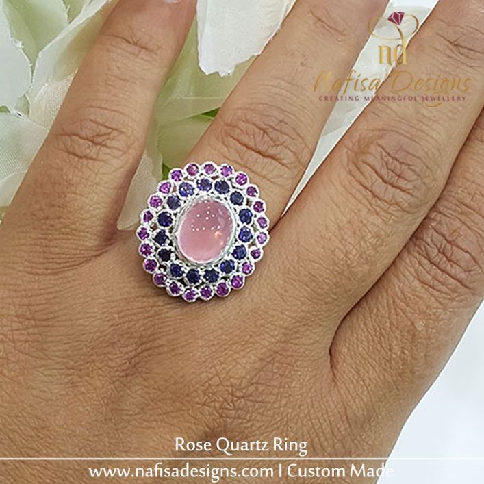 Rose Quartz Ring