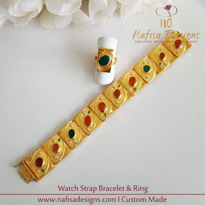 Watch Strap Bracelet & Ring