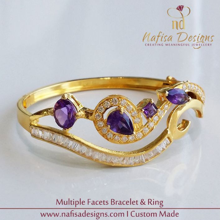 Multiple Facets Bracelet & Ring